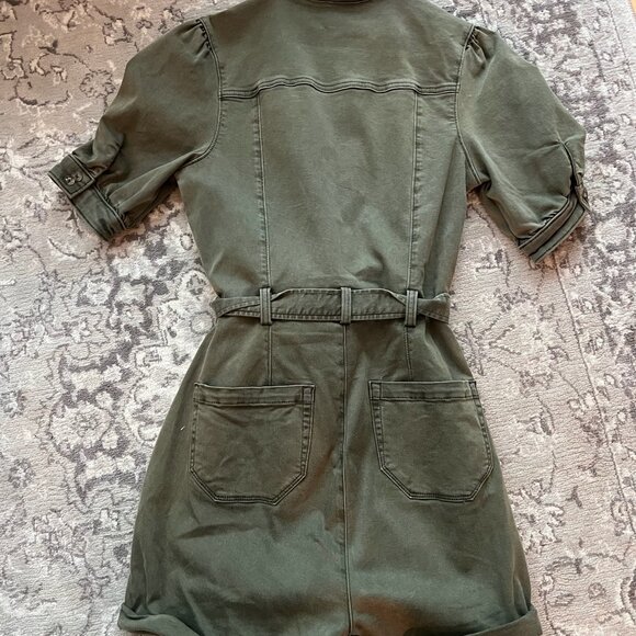 Paige Mayslie Short Sleeve Short Romper - Picture 2 of 2